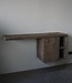Rene Houtman Zwevend Toiletmeubel Lieke | Geborsteld Eikenhout