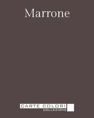 Carte Colori Calcare Italia kalkverf - Marrone