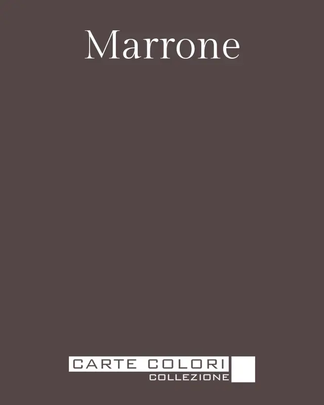 Carte Colori Calcare Italia kalkverf - Marrone