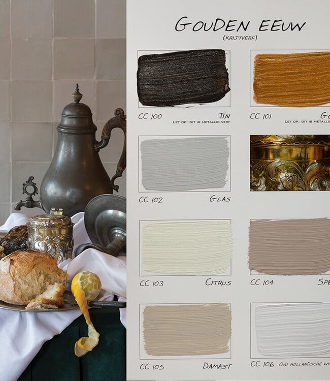 Carte Colori Calcare Italia kalkverf - Spelt