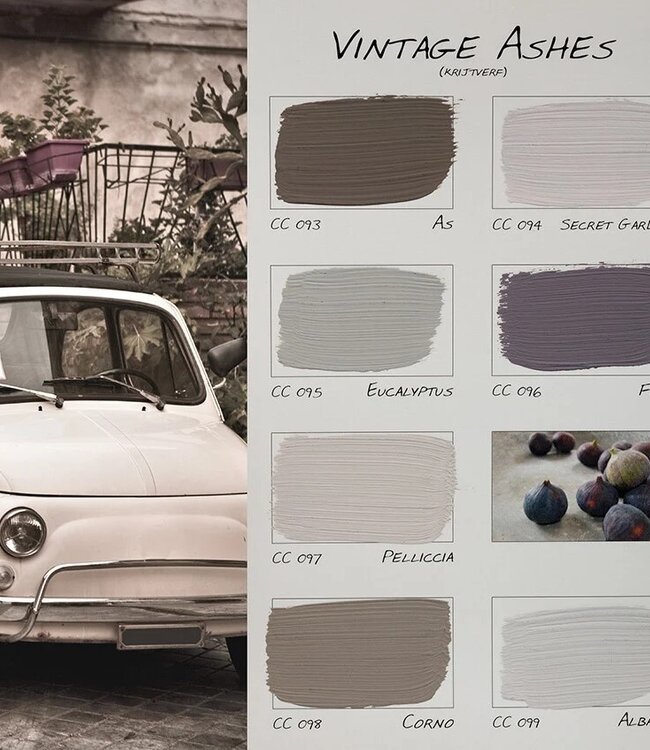 Carte Colori Calcare Italia kalkverf - Corno