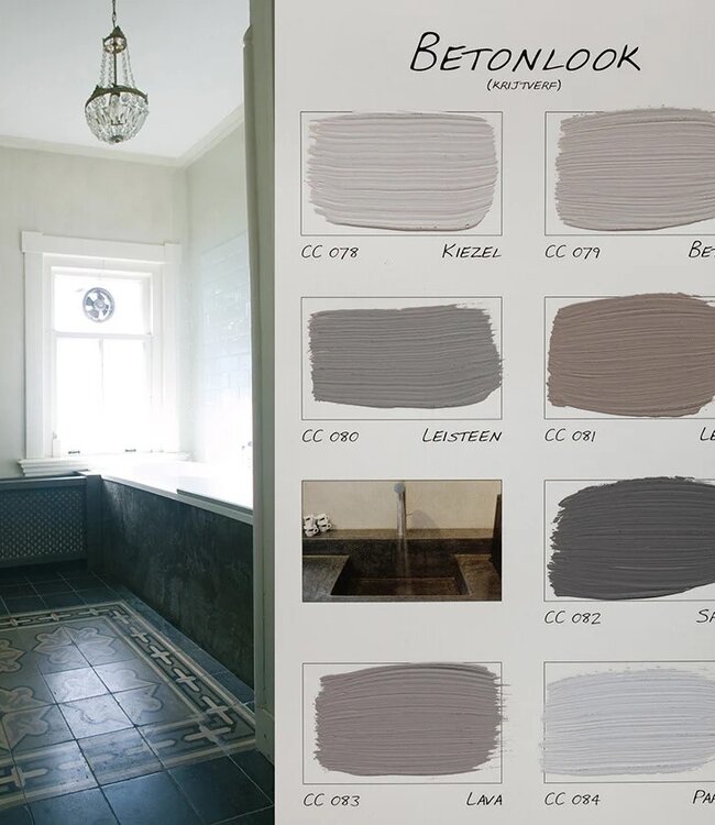 Carte Colori Calcare Italia kalkverf - Leem