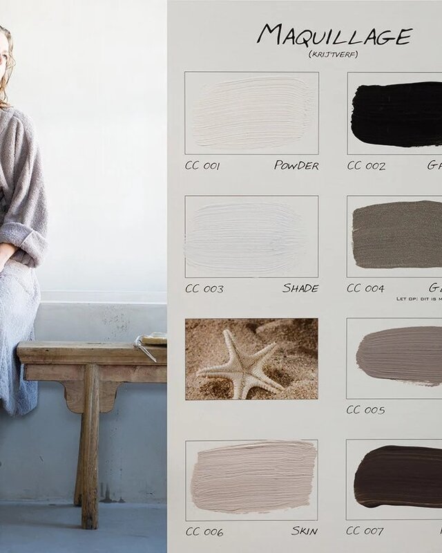 Carte Colori Calcare Italia kalkverf - Taupe