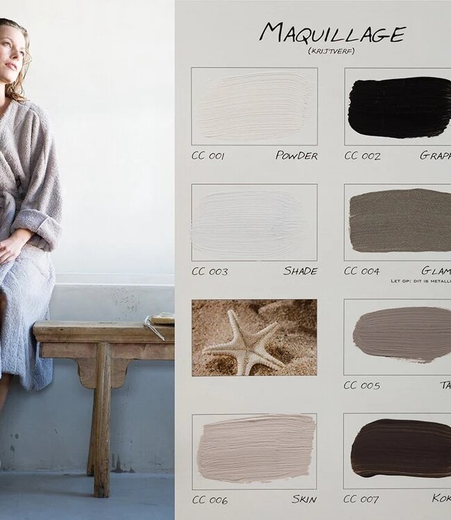 Carte Colori Calcare Italia kalkverf - Taupe