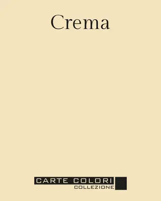 Carte Colori Calcare Italia kalkverf - Crema