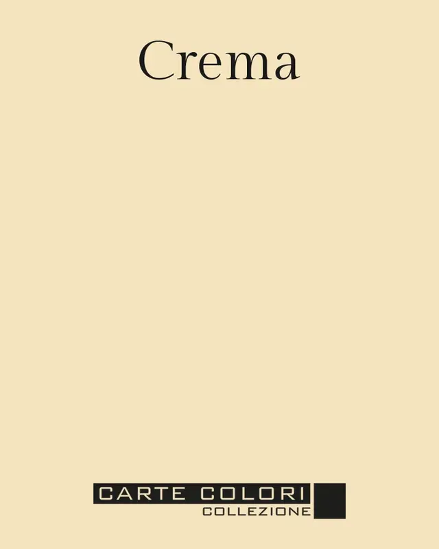 Carte Colori Calcare Italia kalkverf - Crema