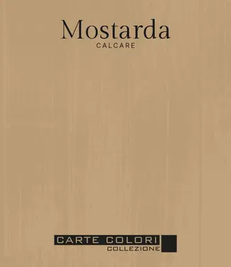 Carte Colori Calcare Italia kalkverf - Mostarda