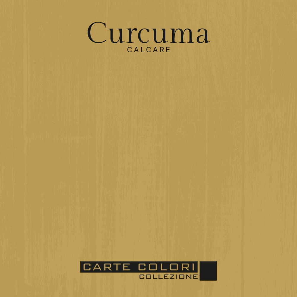 Carte Colori Calcare Italia kalkverf - Curcuma