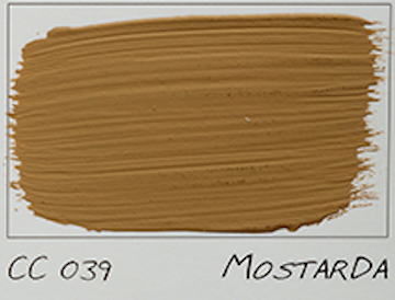 Carte Colori Calcare Italia kalkverf - Mostarda
