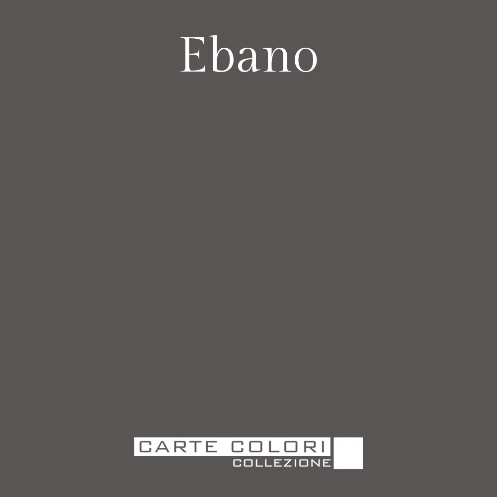 Carte Colori Calcare Italia kalkverf - Ebano