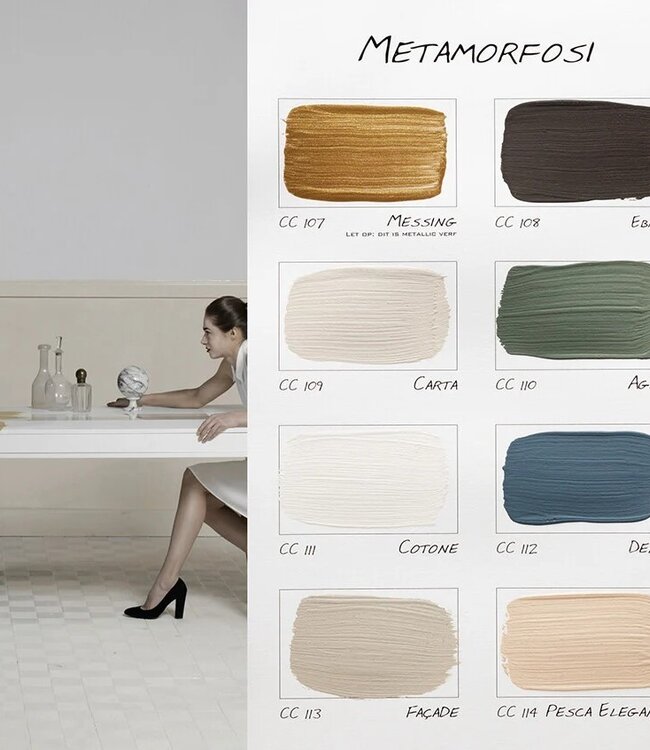 Carte Colori Calcare Italia kalkverf - Facade