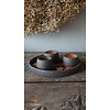 Schaal Met Set Van 3 Kopjes | Majestic Brown