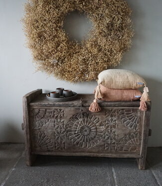 Rene Houtman Himalaya Oud Houten Kist | India | H66 x B111 x D46 cm