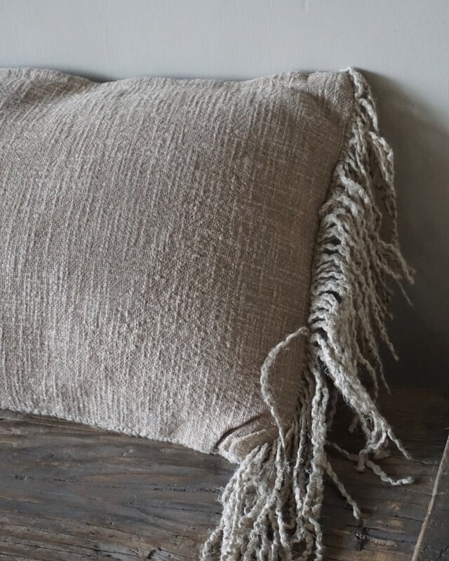 Aura Peeperkorn Linnen Kussen Lynn | Beige | 30 x 50 cm
