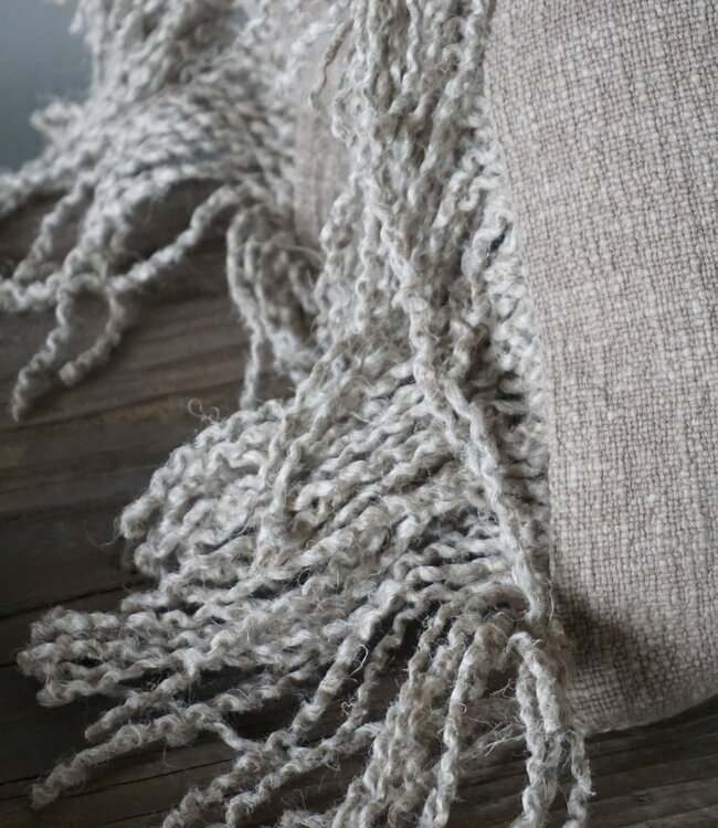 Aura Peeperkorn Linnen Kussen Lynn | Beige | 30 x 50 cm