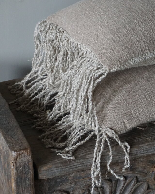 Aura Peeperkorn Linnen Kussen Lynn | Beige | 30 x 50 cm