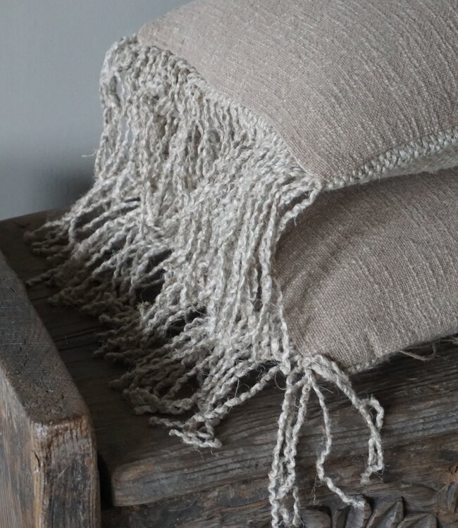 Aura Peeperkorn Linnen Kussen Lynn | Beige | 30 x 50 cm