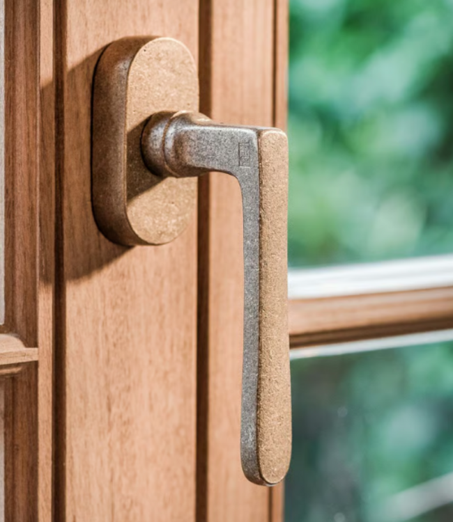 Dauby STUK RAAMKLINK PHL"L" /32 RUW BRONS (RB)