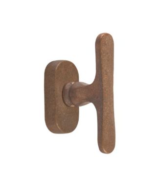 Dauby STUK RAAMKLINK PHT"T" /32 RUW BRONS (RB)