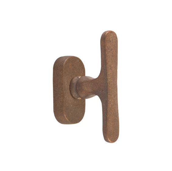 Dauby STUK RAAMKLINK PHT"T" /32 RUW BRONS (RB)