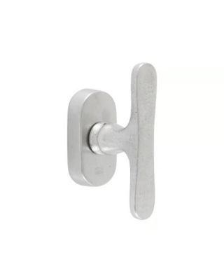 Dauby STUK RAAMKLINK PHT"T" /32 MAT WIT BRONS (WBS)