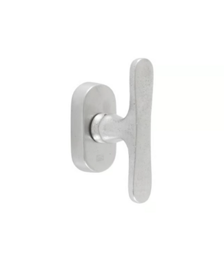 Dauby STUK RAAMKLINK PHT"T" /32 MAT WIT BRONS (WBS)