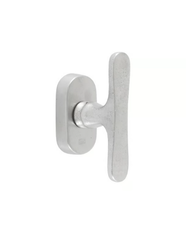 Dauby STUK RAAMKLINK PHT"T" /32 MAT WIT BRONS (WBS)