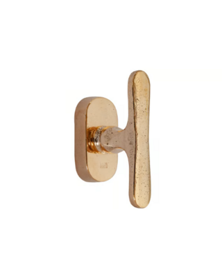 Dauby STUK RAAMKLINK PHT"T" /32 RUW BRONS GEPOLIJST (RBP)