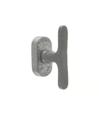 Dauby STUK RAAMKLINK PHT"T" /32 RUW METAAL (RM)