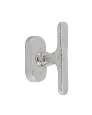 Dauby STUK RAAMKLINK PHT"T" /32 WIT BRONS (WB)