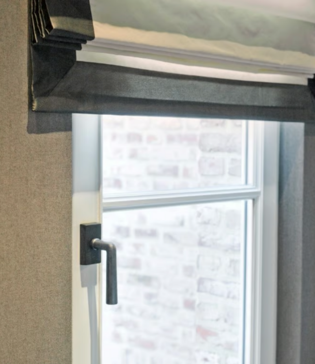 Dauby STUK RAAMKLINK PH1925+ /32 RUW METAAL (RM)