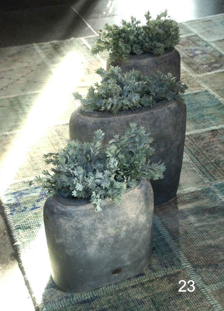 Brynxz Plantenbak Ovaal Grande | Ancient Earth | H45xB44xD16 cm