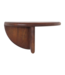 Raw Materials Amsterdam Ronde mangohouten wandplank met afgeronde rand
