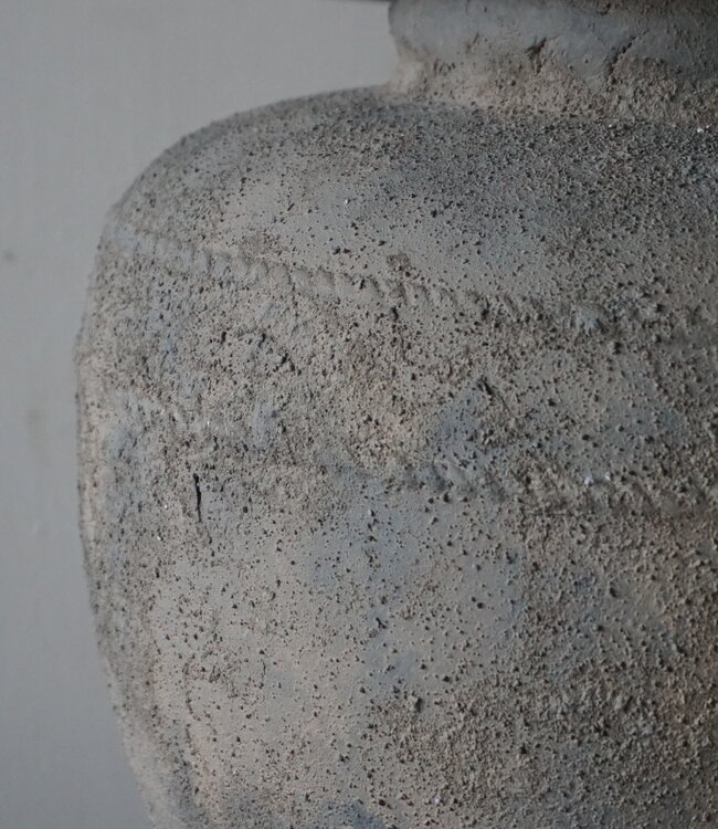 Brynxz Lampenvoet Steen Met Strepen | Rustic | H33xD35 cm