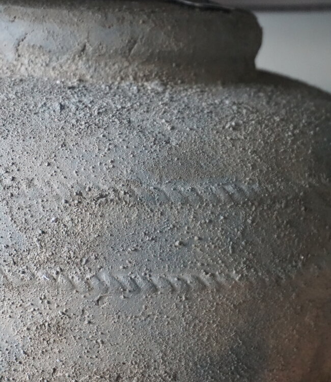 Brynxz Lampenvoet Steen Met Strepen | Rustic | H33xD35 cm