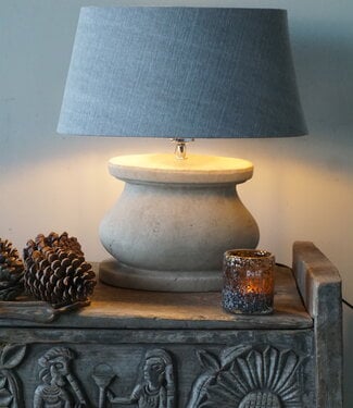 Brynxz Lampenvoet Ovaal | Majestic Taupe | 30x17x26 cm