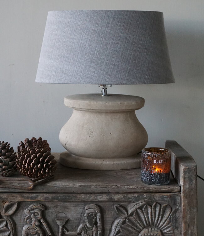 Brynxz Lampenvoet Ovaal | Majestic Taupe | 30x17x26 cm