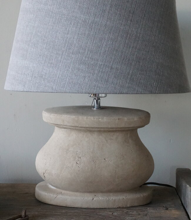 Brynxz Lampenvoet Ovaal | Majestic Taupe | 30x17x26 cm