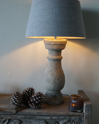Brynxz Baluster Lampenvoet | Large | Rustic | H45 x D16 cm
