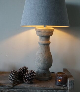 Brynxz Baluster Lampenvoet | Large | Rustic | H45 x D16 cm