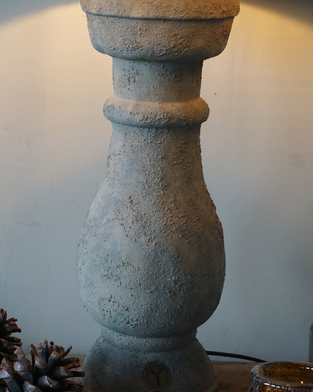 Brynxz Baluster Lampenvoet | Large | Rustic | H45 x D16 cm