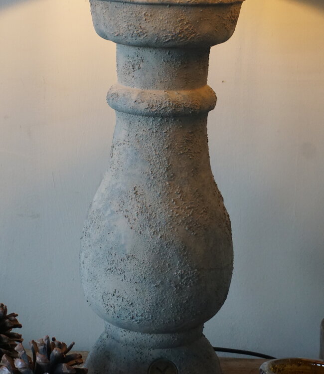 Brynxz Baluster Lampenvoet | Large | Rustic | H45 x D16 cm