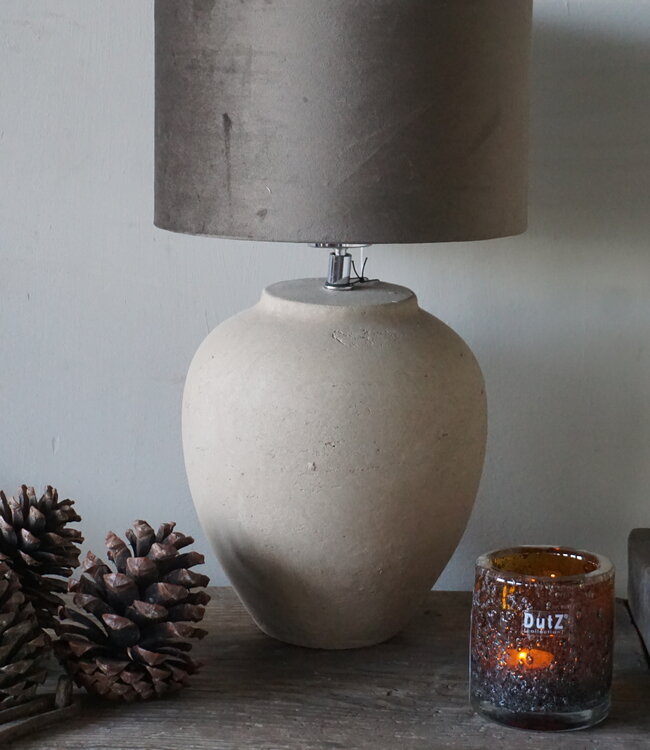 Brynxz Lampenvoet Classic | Majestic Taupe | H24xD21 cm