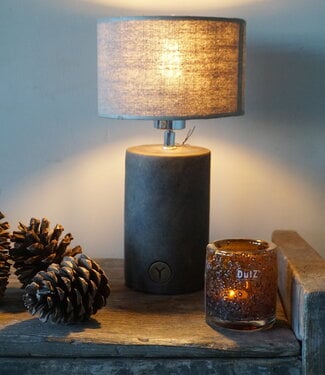 Brynxz Lampenvoet Cylinder | Majestic Brown | H30xD12 cm