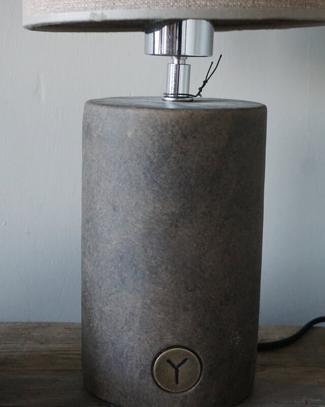 Brynxz Lampenvoet Cylinder | Majestic Brown | H30xD12 cm