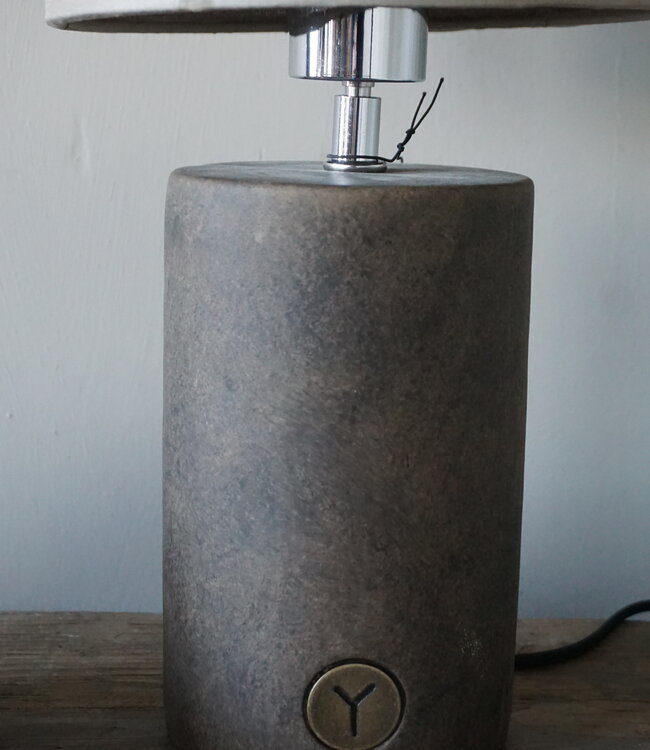 Brynxz Lampenvoet Cylinder | Majestic Brown | H30xD12 cm