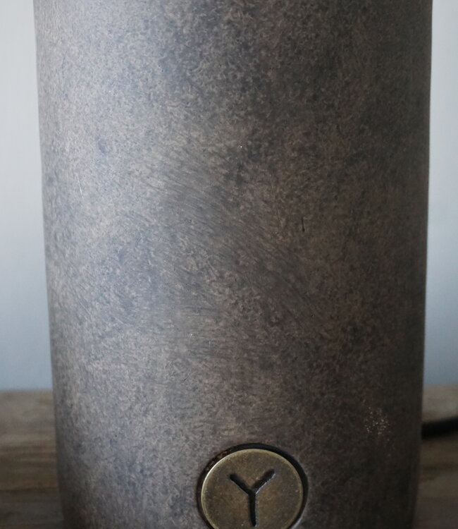 Brynxz Lampenvoet Cylinder | Majestic Brown | H30xD12 cm