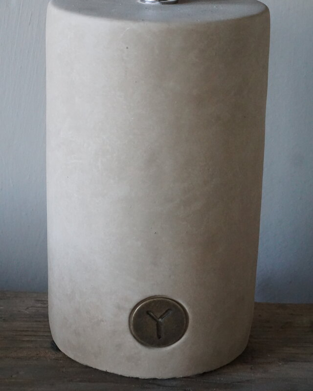 Brynxz Lampenvoet Cylinder | Majestic Taupe | H30xD12 cm