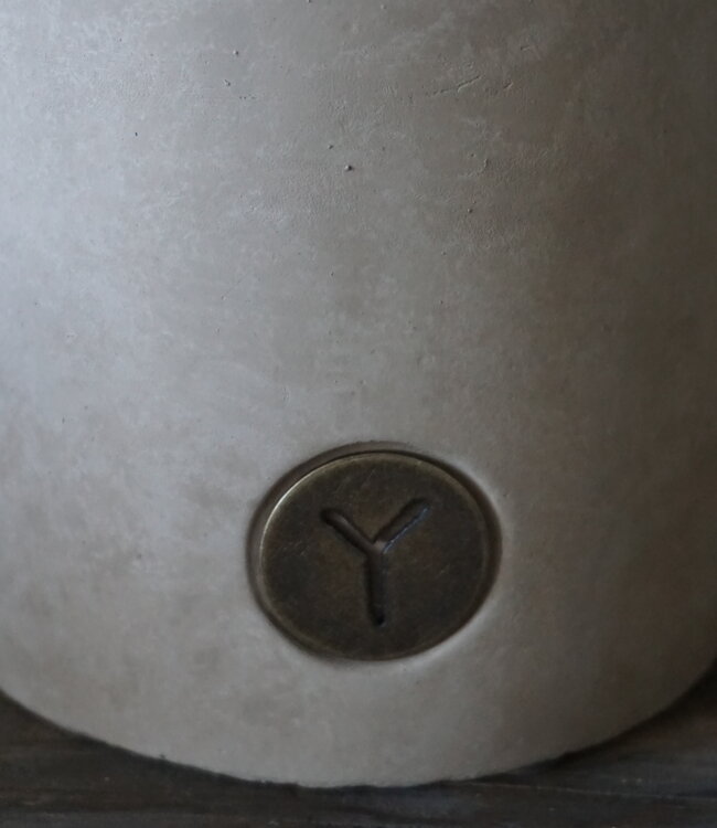 Brynxz Lampenvoet Cylinder | Majestic Taupe | H30xD12 cm