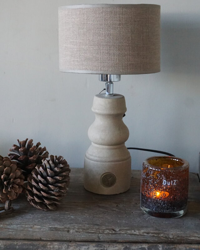 Brynxz Lampenvoet Baluster Grandeur | Majestic Taupe | H29xD10 cm